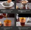 Filtr do kawy Baijie, Filtr do kawy pour-over, Bez papierowego filtra, Lejek do filtra do kawy drip, Siatka 800 oczek