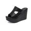 Women's Wedge Platform Slippers 2025 Summer New Sexy High Heel Sandals Fashion Open Toe Beach Shoes for Women Zapatos De Mujer