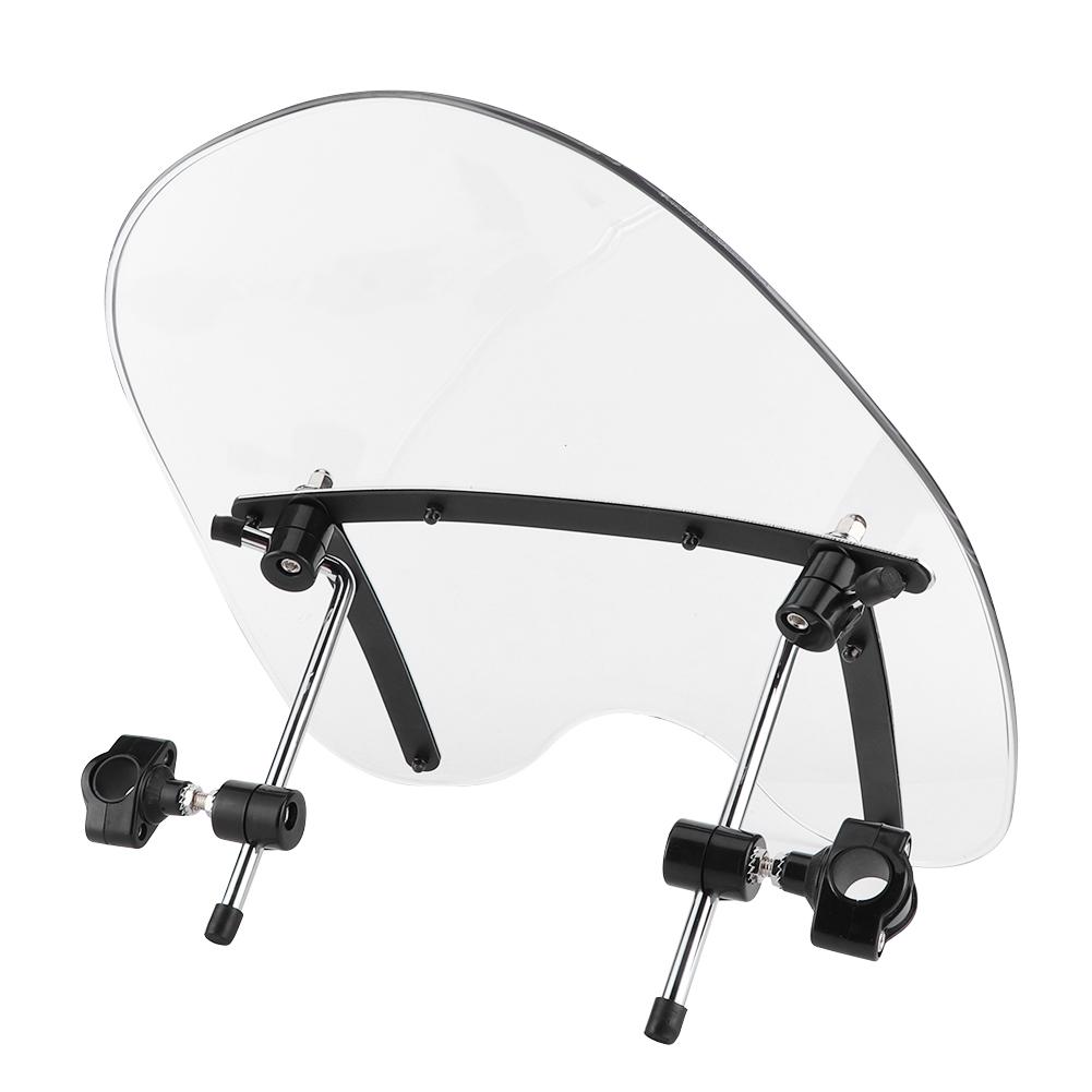 Universal Motorcycle Windshield Windscreen 22‑25mm Handlebar Mounting