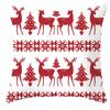 Christmas Elk Pillow Cover Home Gift Cushion Cover Fabric Sofa Pillow Cover