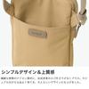 Shoulder Bag 6W06 Smartphone Shoulder Bag 1L Travel Casual Walking 19131 Black [Mackintosh Philosophy]