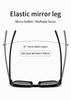 1 pair of retro square small frame women fashion sunglasses outdoor street po travel glasses Dark glasses Black glasses