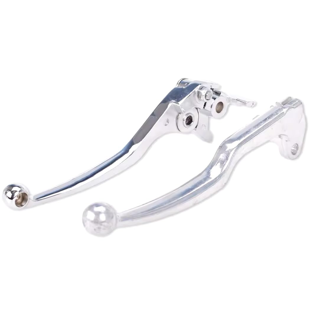 XJR400 Brake Lever Clutch Lever Set FZ400 High Durability Lightweight Design Compatible with Original Equipment Deepa Ribusu & (Left & Right) [Used]
