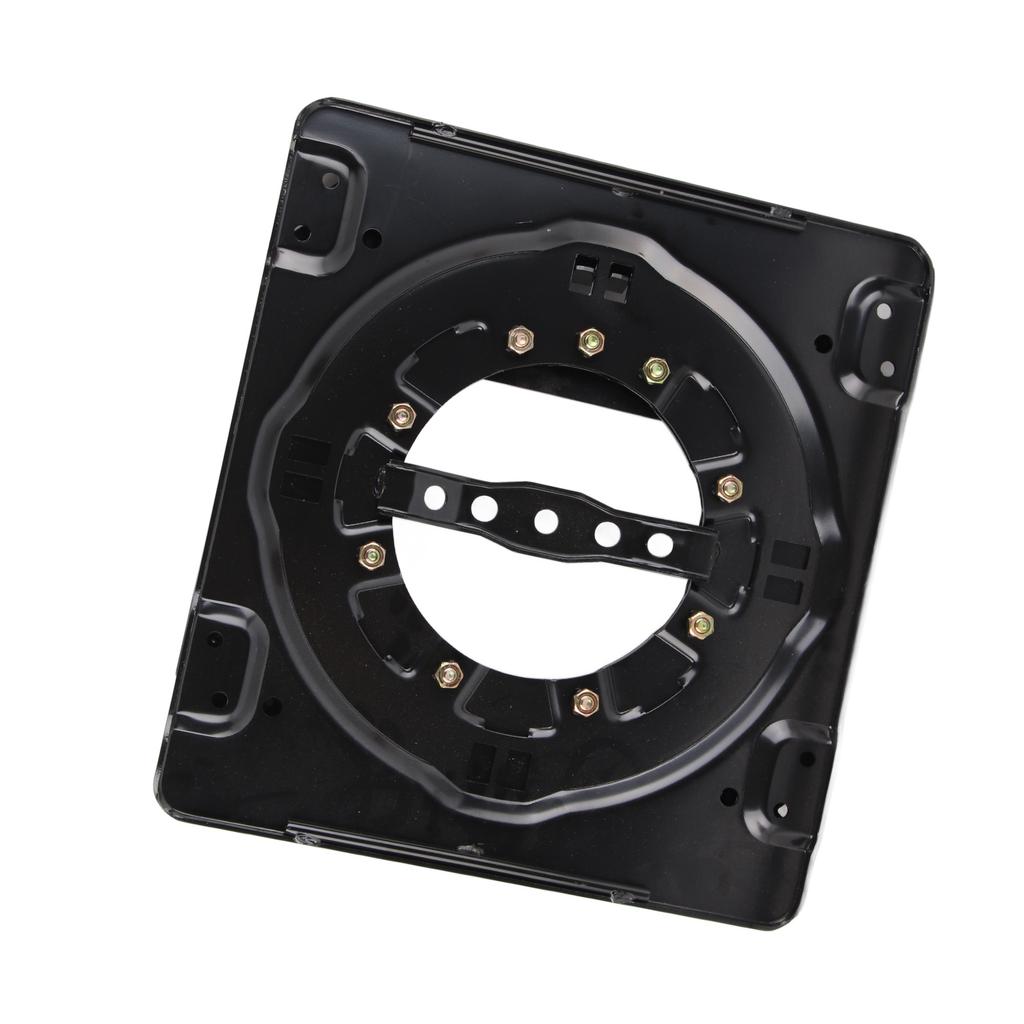 RV Seat Swivel Base 360 Degree Rotatable Stainless Steel Rustproof for Commercial Engineering Vehicl