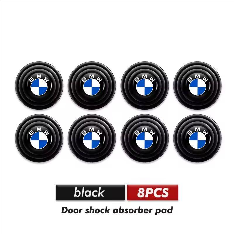 4/8/12pcs Car Silicone Anti-collision Door Shock Absorber Spacer Sticker For BMW M E34 E46 E39 E38 E90 E60 E36 F30 F30 F10 E92 DV1