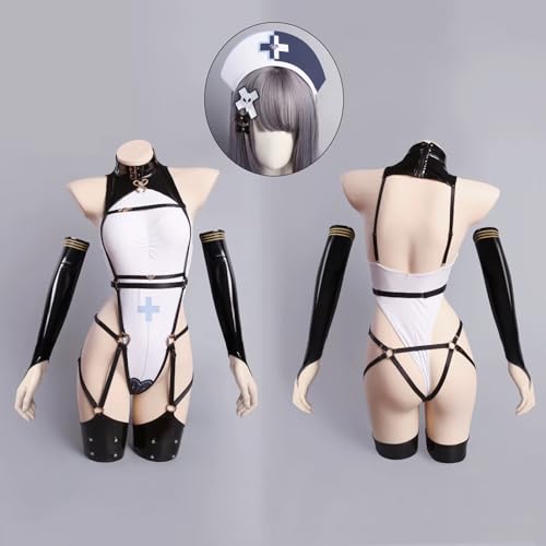 [Pupu Bang Bang Shop] [Lavender] Tename Ako Cosplay Costume, Christmas, Halloween Costume, Nurse, Size M+