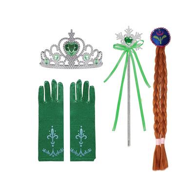 Snow Cane Headwear Girl's Hair Accessories Glove Role-Playing Set Party Gift Role Playing