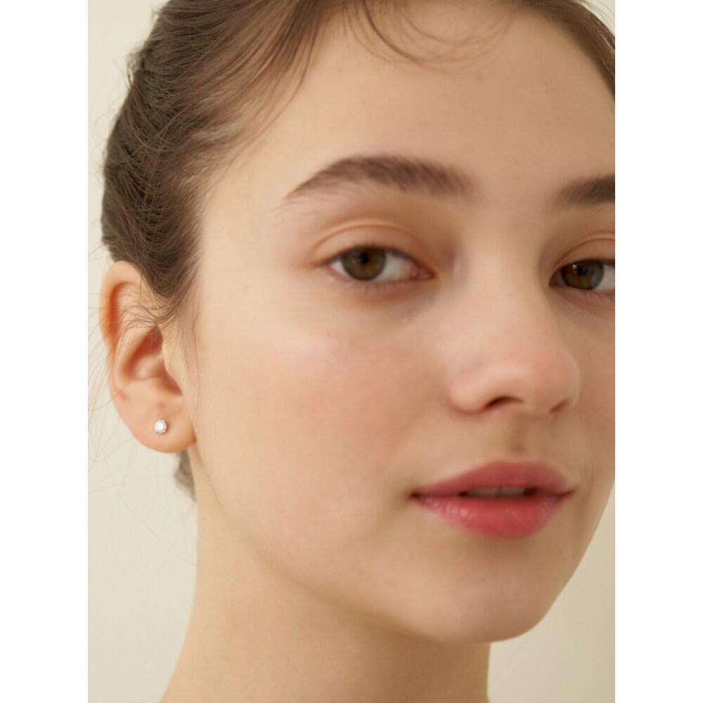 (925 Silver) Moissanite 0.25 Carat 0.1 Carat Earrings De0001