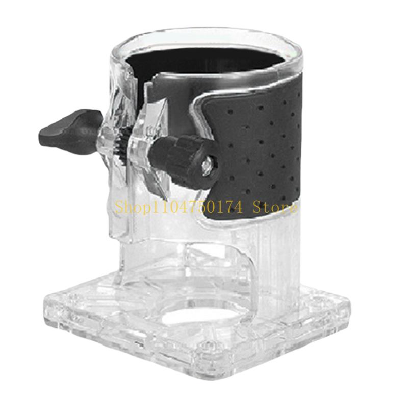Impact Resistant Trimmers Guard Clear Housing Reduces Debris Noise Clear Cover Wood Routers Base For Improved top sale