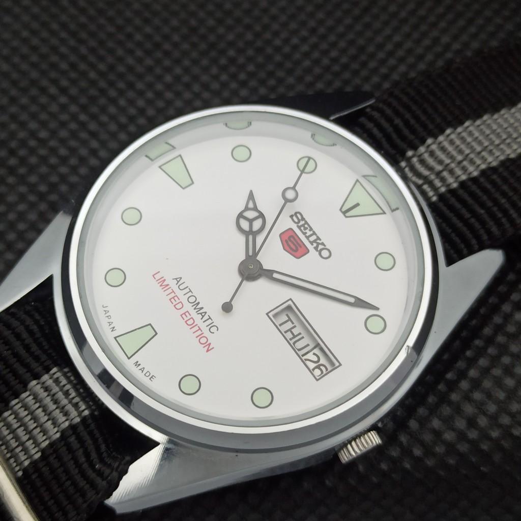 RENOVOVANÉ VINTAGE SEIKO 5 AUTOMATICKÉ PÁNSKÉ PÁNSKÉ HODINKY DEN/DATUM a266365-9