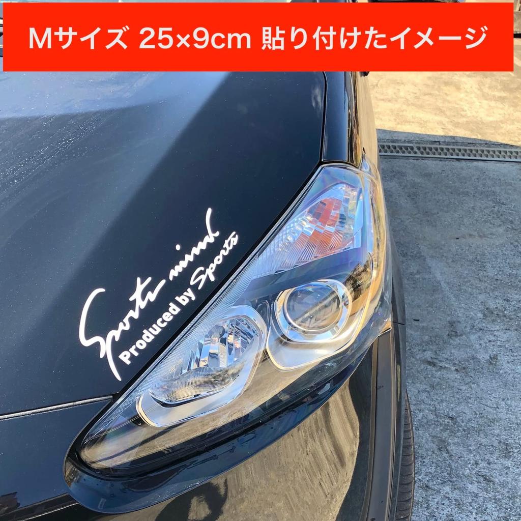 Sports Mind Sticker for Cars and Motorcycles, Decal, Universal, Side, Vehicle Customization, 8 Colors,