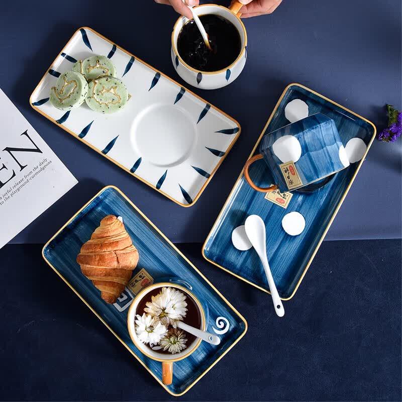 CODA Seto-yaki Coffee Cup & Saucer Set