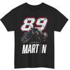 89 Jorge Martin Grafik Unisex T-Shirt Oversized 100% Baumwolle Unisex Rundhalsausschnitt Kurzarm Y2k Beliebt Street Style Mode neues T-Shirt