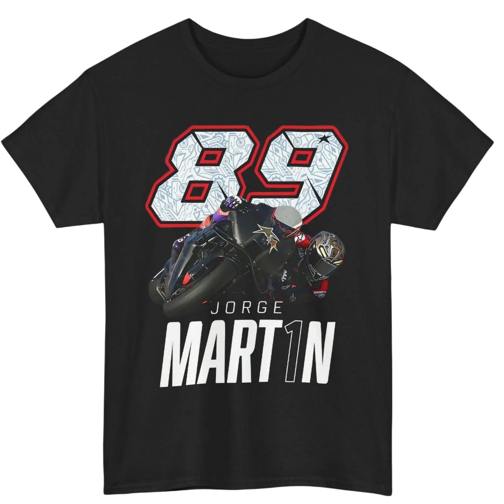 

2026 89 Jorge Martin Graphic Unisex TShirt Oversized Cotton Unisex ONeck Short Sleeve Y2k Popular Street Style Fashion New Tee XL