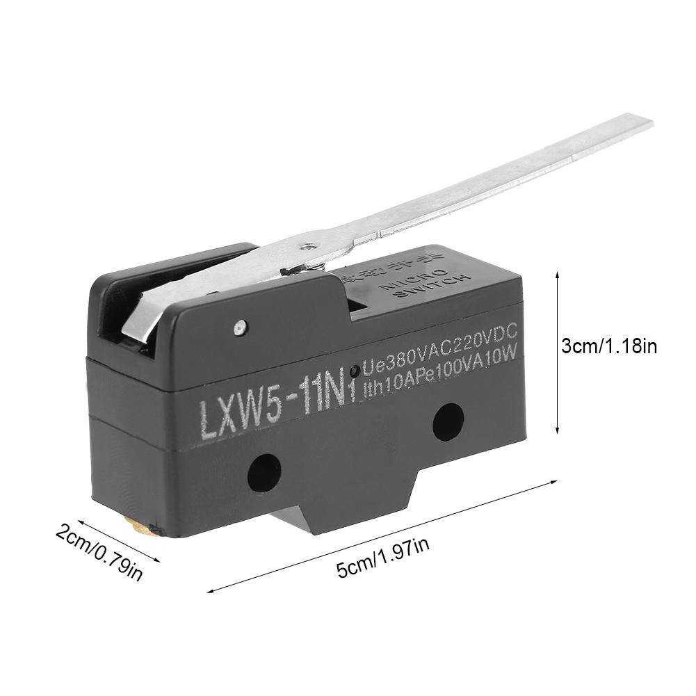 LXW5 11N1 3A Micro Limit Switch Long Lever Arm SPDT Snap Action CNC