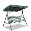 3-Seat Swing Canopy Garden Swing Chair Cover For Yard For Garden Easy To Clean Replacement Top Cover 210D Oxford Cloth
