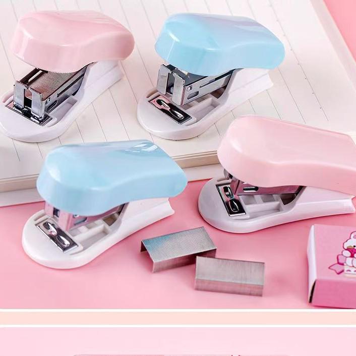 Compact Cartoon Stapler Set for Kids, Multifunctional & Portable, 26/6 Stapler