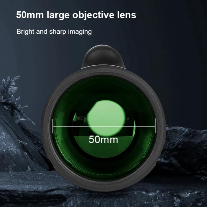 10-30x50 Telescope BAK4 Prism Optical Lens High Power Hunting Birdwatching Monocular Light Night Vision Binoculars