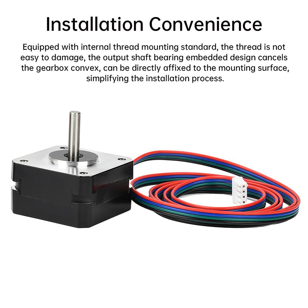42 Stepper Motor 42DYB311C-21D8 500RPM 3.6V 1.0A 13N.cm For CNC Laser Engraving Machine 3D Printer
