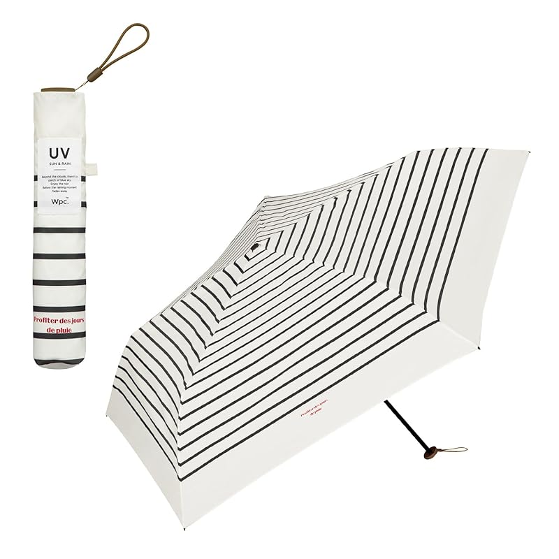 

Wpc. umbrella Ultra-light [Air-Light] French border mini black folding umbrella ladies 55cm 115g Fashionable cute commute Commuting to school trip
