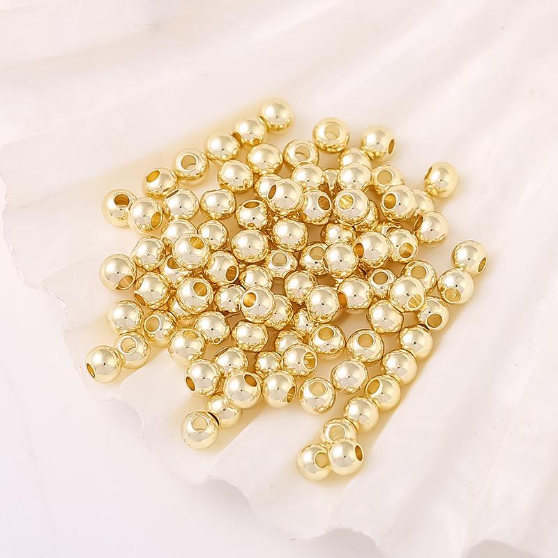 ABS Electroplated CCB Spacer Beads for DIY Jewelry Making