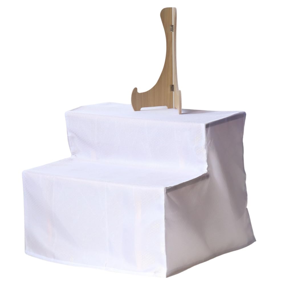 

Two-tiered spirit shelf, size 20, 60cm wide, with white cloth and photo frame, suitable for Obon, the first Obon, and the new Obon. Ideal for the