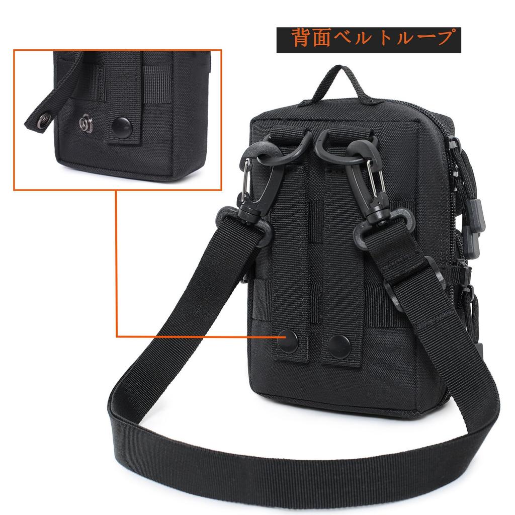 LFNOLY Shoulder Utility Molle Medical EDC Tool Disaster Small Item Pouch Pouch, Pouch, Multi-Function Pouch, Pouch, Pouch, Pouch, Bag, Mountaineering,