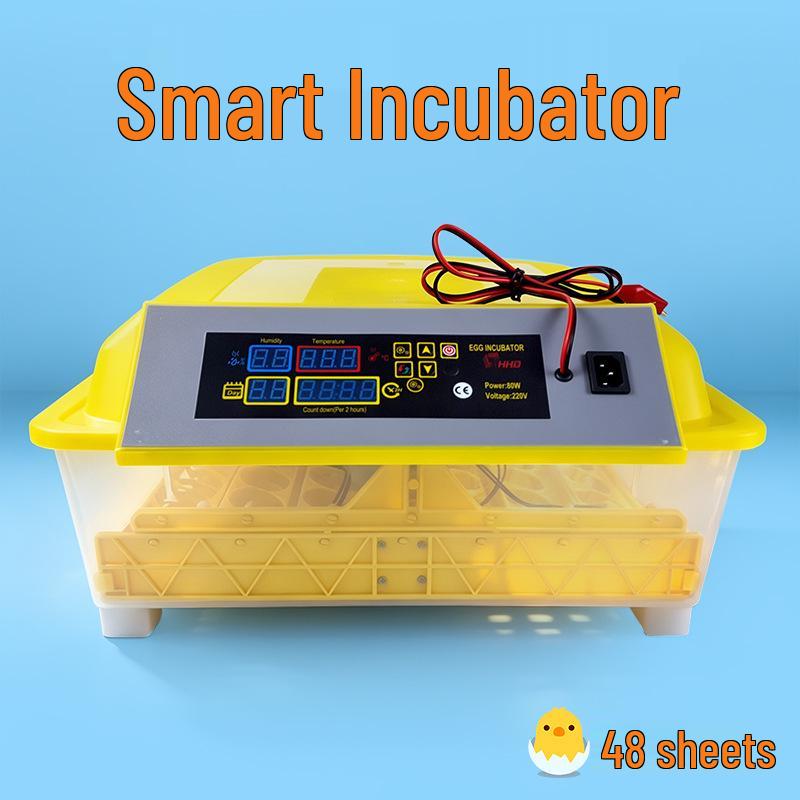 Smart Mini Egg Incubator for Parrots and Budgies: Automatic Pet Hatchery Equipment
