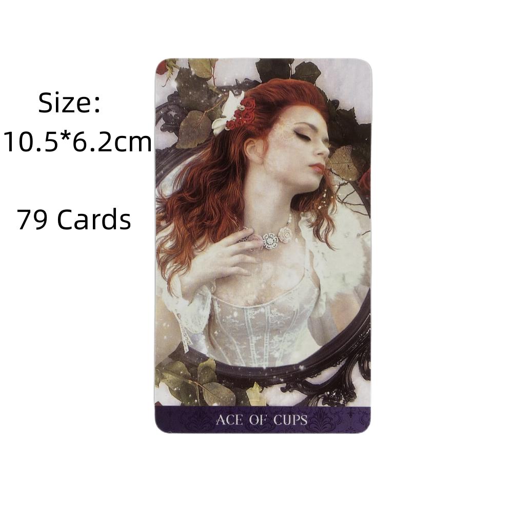 Tarot DE LA Nuit Cards Uniquely Design Oracle Deck Fortune-telling Divination Edition Worlds Creativity Board Games