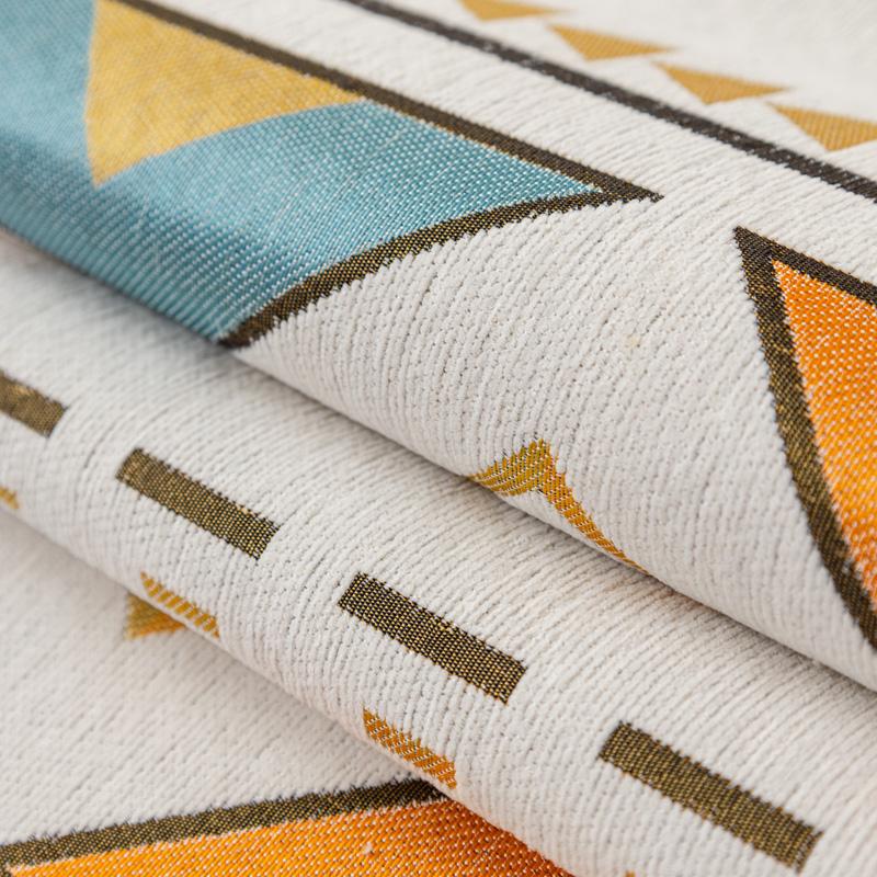 Bohemia Chenille Sofa Cover, Geometric Embroidery Sofa Slipcover,Furniture Protector Cover, Non Slip Couch Covers for Living Room Home Decor