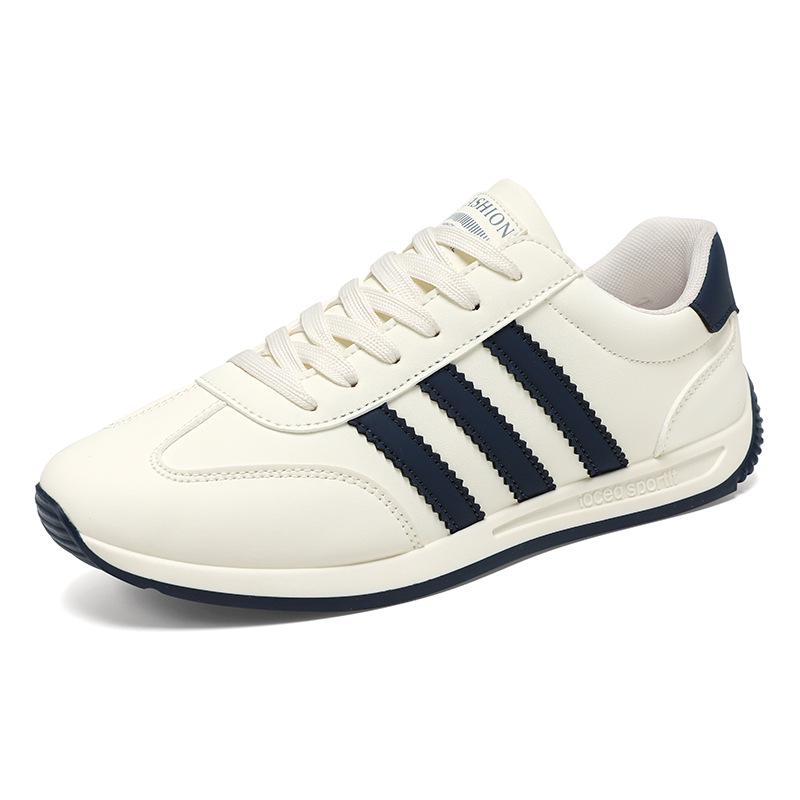 

Мужские ретро кожаные кроссовки Форрест Гамп - Дышащие стильные повседневные туфли с мягкой подошвой 41