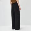Women's Elastic Waist Straight Leg Trousers