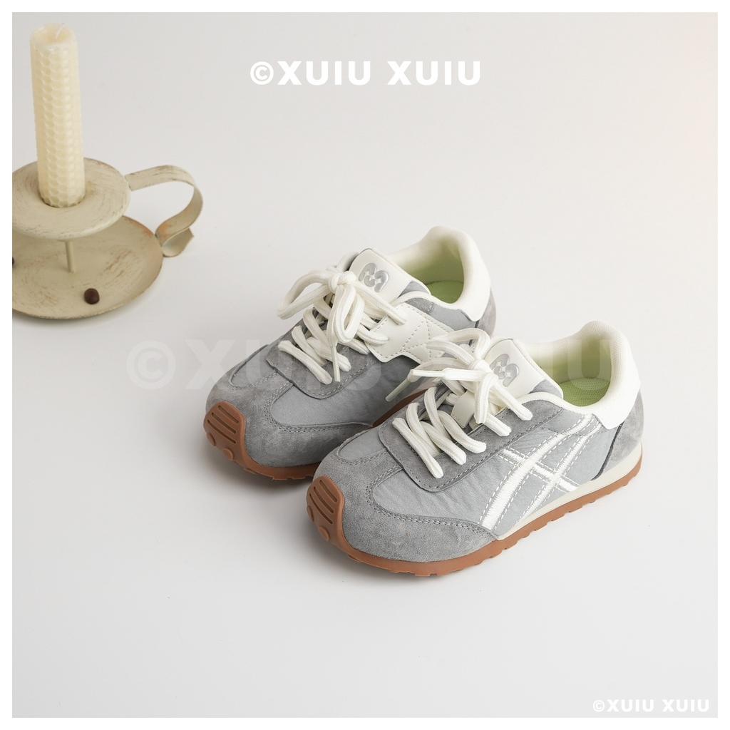 XSHX "Ghost's Dopamine" Oil Painting Pleated Children's Functional Forrest Gump Shoes Spring and Autumn Boys and Girls [Wenzhou Shoes]