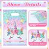 Regenbogen Einhorn Geburtstagsgeschenktüte Plastik Süßigkeitentüte Happy Birthday Partydeko Kindergeburtstagsparty Gastgeschenke Babyshower