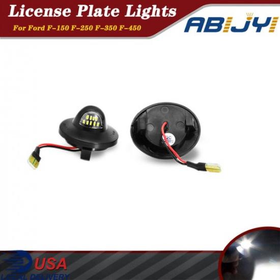 2x Error Free LED License Number Plate Lights For Ford F150 F250 F350 Ranger