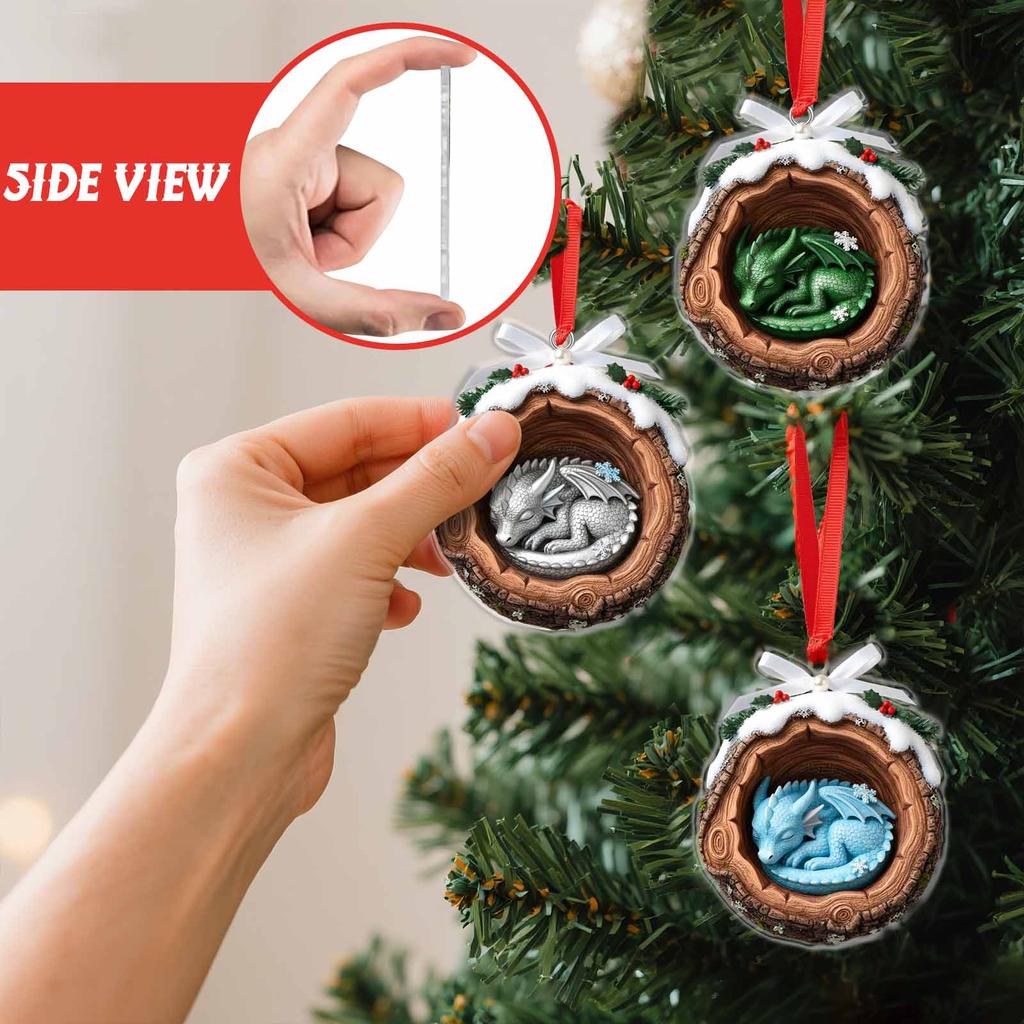 Christmas Decoration Pendant Christmas Tree Christmas Tree And Gift Box Decoration