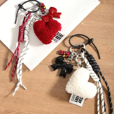 Geflochtenes Seil Schlüsselanhänger Taschenanhänger Handtasche Hängendes Ornament Taschenzubehör Rucksack Anhänger für Damen Mädchen Geschenke