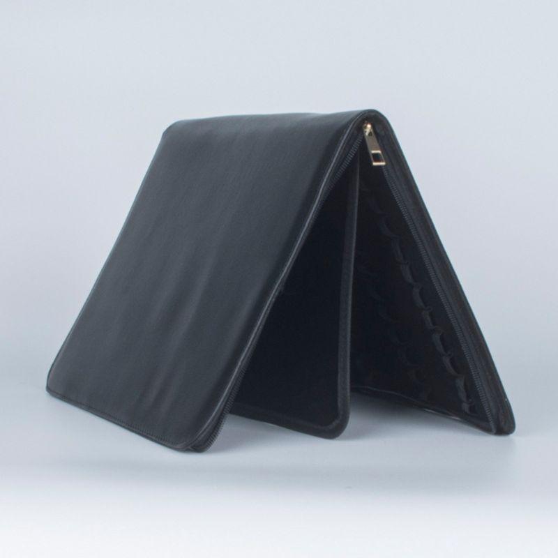 Large Capacity Fountain Pencil Case 48 Slots Pens Bag Writing Holder Supplies