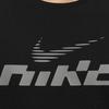 Nike Men's Fashionable Soft Breathable Short-Sleeve T-Shirt in Black