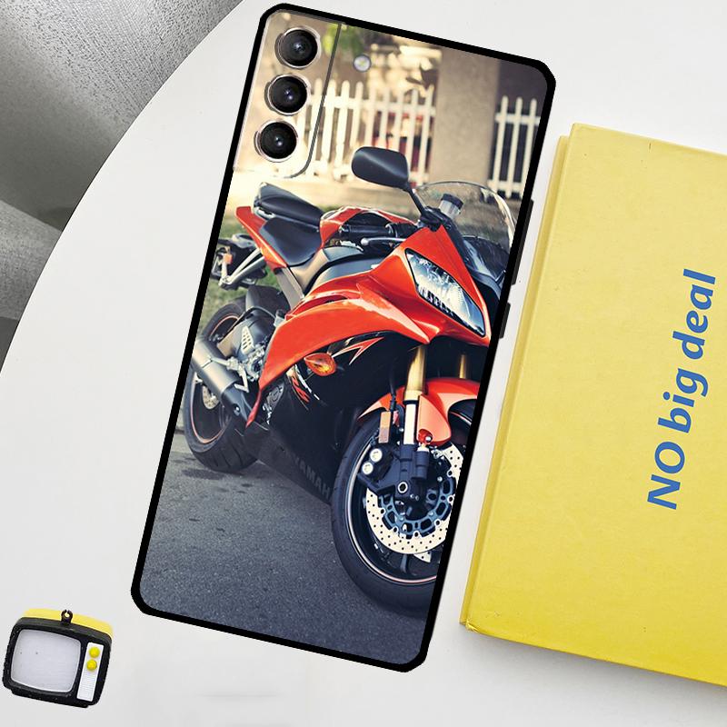 

Motorcycle Man Phone Case For Samsung Galaxy S24 Ultra S20 S21 S22 S23 Plus S9 S10 S24 FE S25 Ultra Cover Galaxy S25Ultra