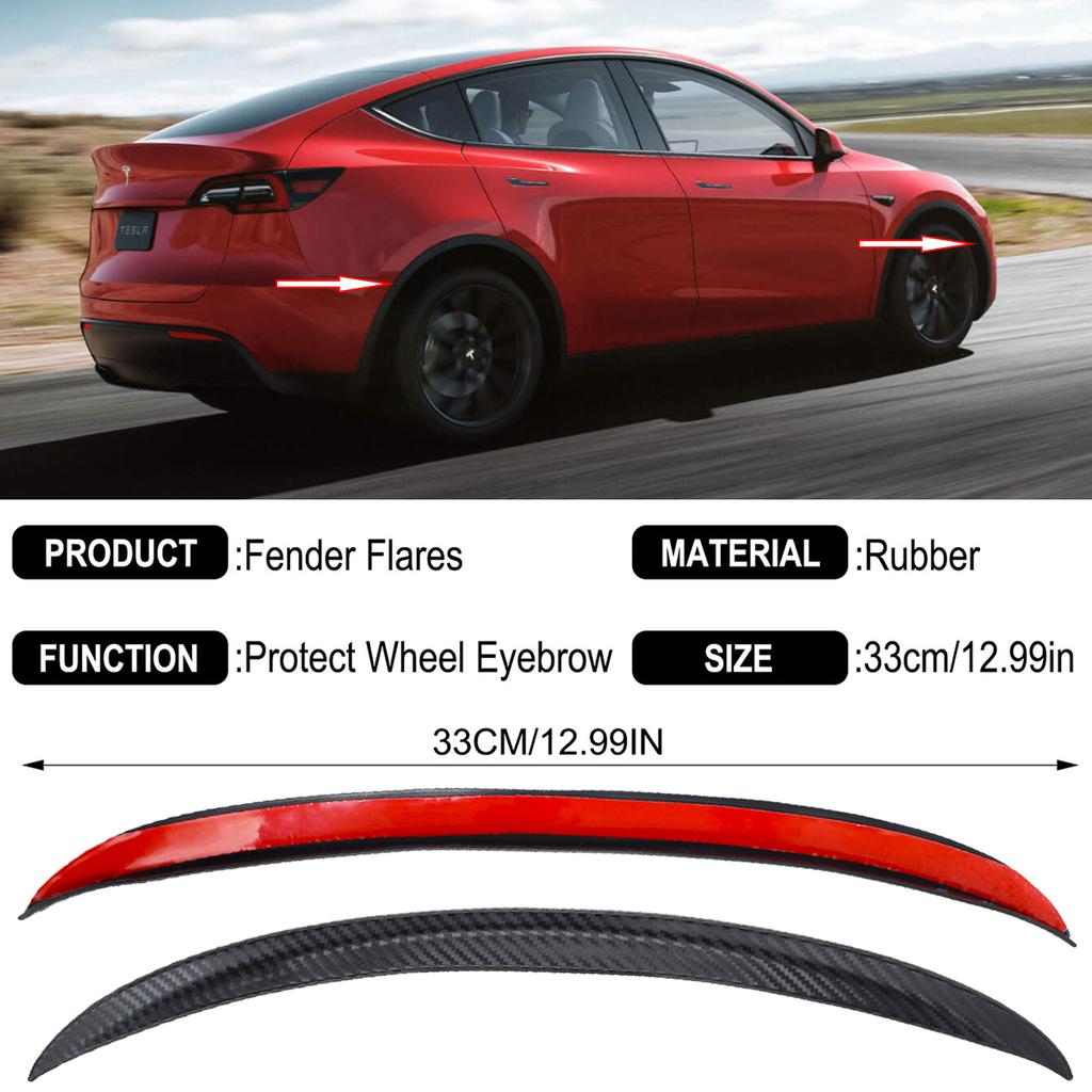 Mud Flaps Mudflaps Splash Guards Mudguards Front Rear Fender Protector For Tesla Model Y  2022 2023 Model 3 Model3