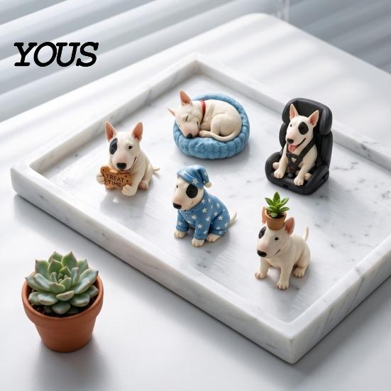 December Daily Holiday Celebration Dog Advent Calendar 2026, 24-Day Christmas Countdown with 24 Acrylic Pet Themed Xmas Present Cute