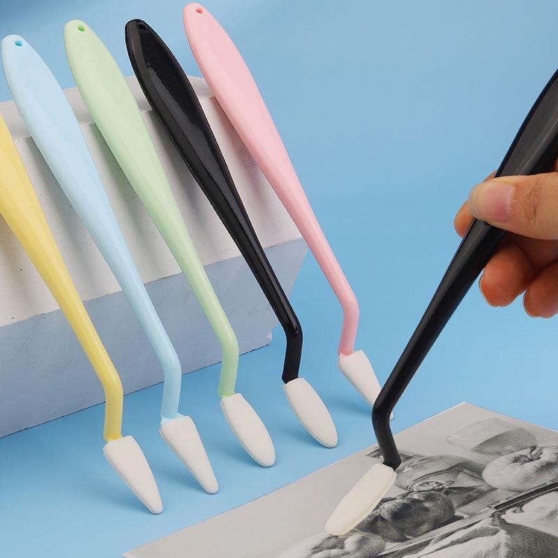 Sketching & Blending Tools Set: Blending Stumps, Sponge Ball, and Tortillon Paper