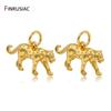 2026 New Designer Gold Plated Leopard Shape Pendants Charms Jewelry Making DIY Creative Bracelets Necklaces Pendant Accessories
