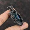 Neon Flash Labradorite Pendant Copper Wire Wrapped Gemstone Pendant Handmade Wire Wrapped Jewelry Labradorite Copper Jewelry Gift For Mother
