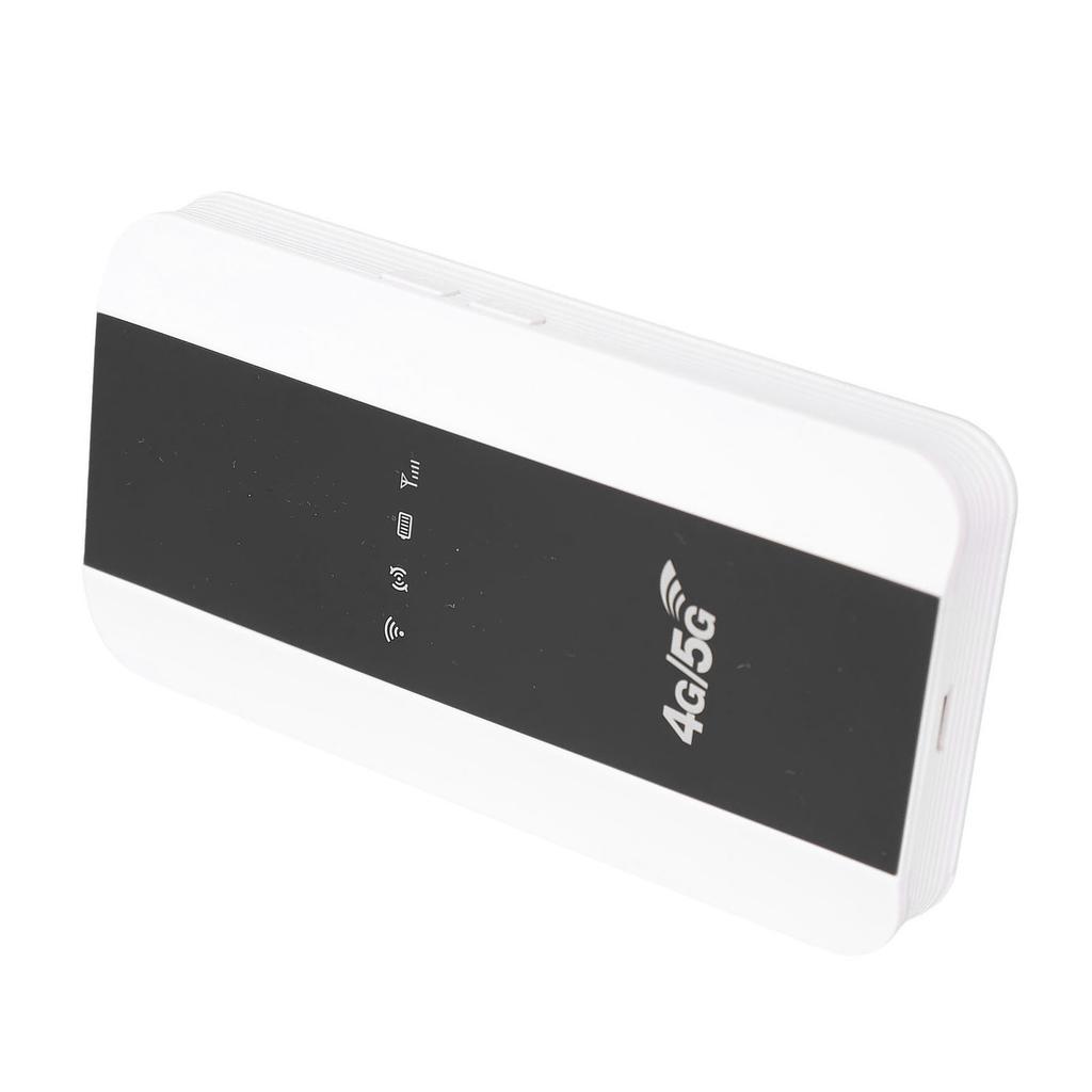 4G 5G WiFi Hotspot Portable Travel Router with SIM Card Slot for Outdoor Travel Support 150Mbps 10 Device Connectivity