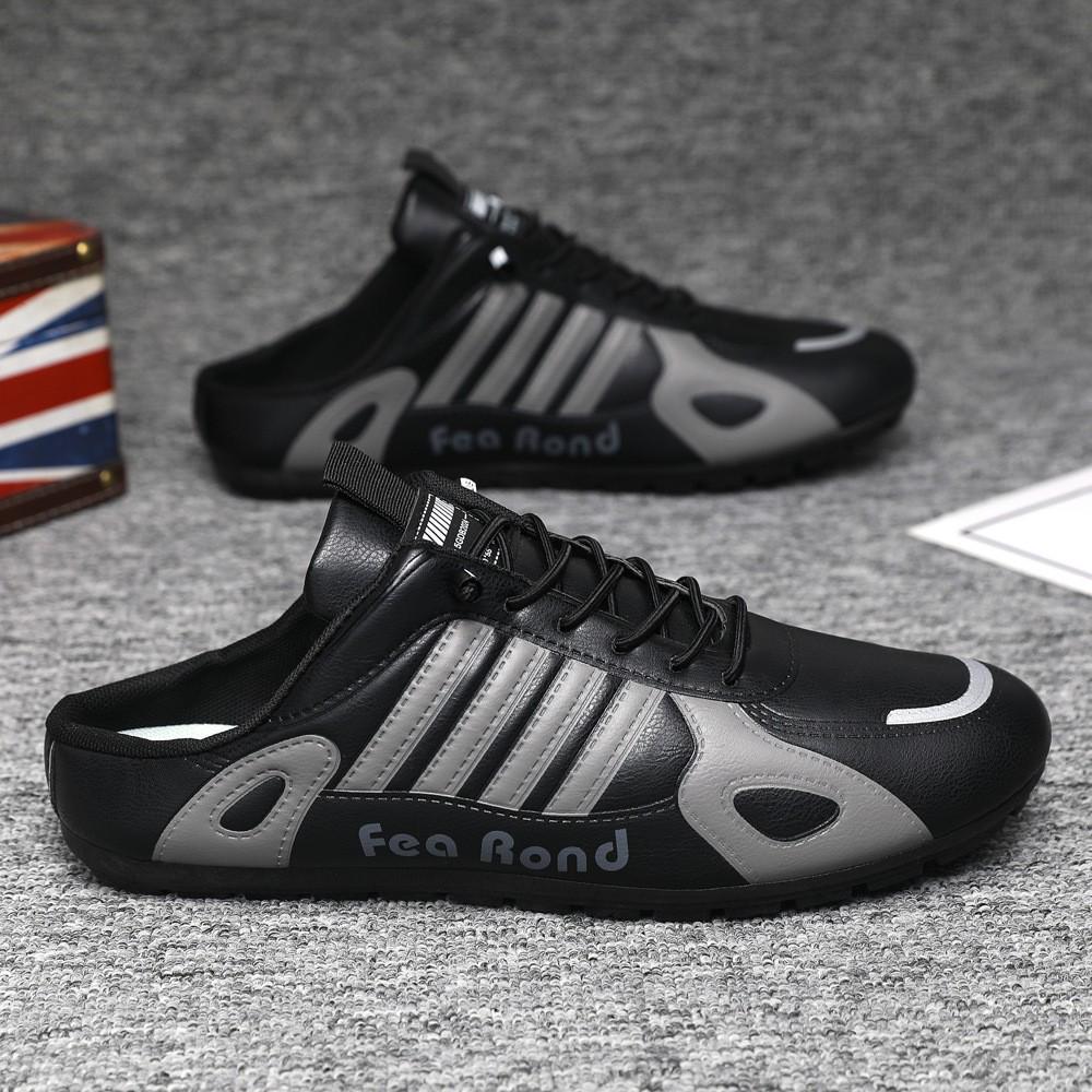 2024 Men's Korean Breathable Leather Soft Sole Sports & Casual Driving Shoes