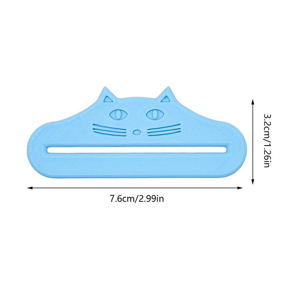 1pcs Cat Food Pouch Squeezer 3D Printing Pouch Squeezer Dispenser Cat Strip Feeder Spoon Squeezing Tool For Liquid Pet Food