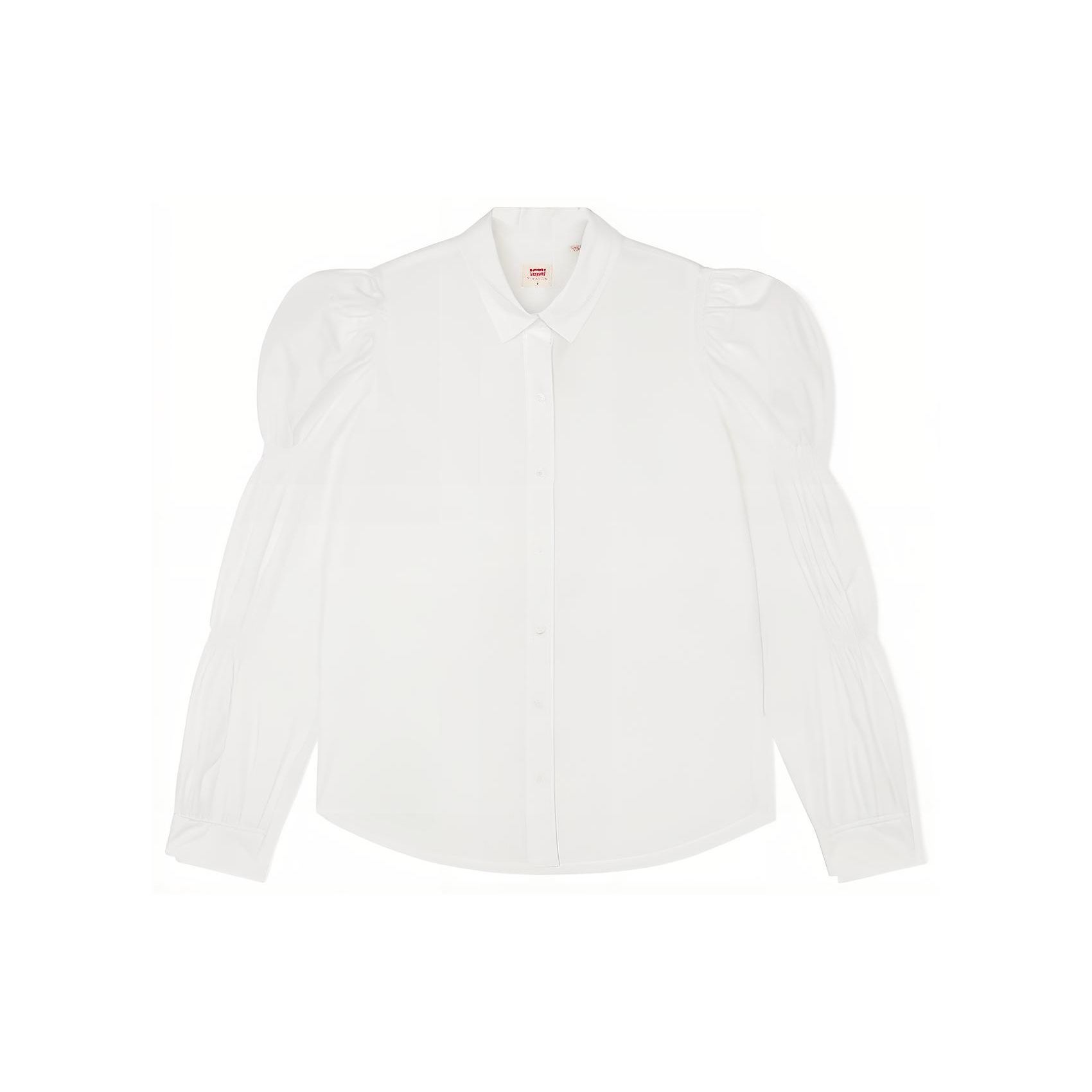 

Levis Блузка с пышными рукавами и длинным рукавом Женские топы Белый A1883-0000 XS