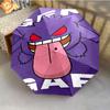 Anime Gengar Pattern Umbrella Lightweight Portable Travel Umbrella Anti-UV Sun Protection
